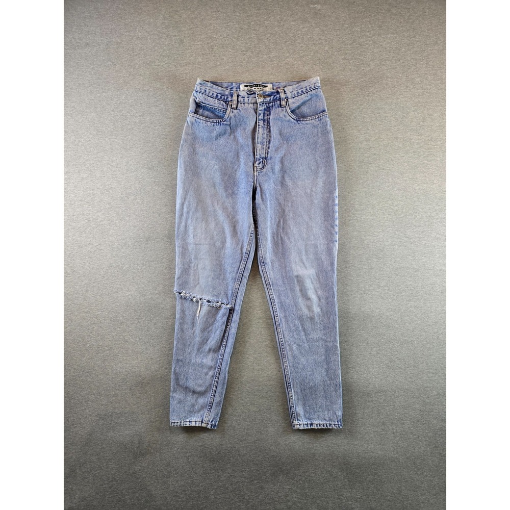 Vintage Anchor Blue Jeans Womens 11 Blue Relaxed‎ Baggy Distressed Denim Y2K